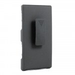 Wholesale ZTE ZMax Z970 Armor Shell Holster Combo Belt Clip (Black)